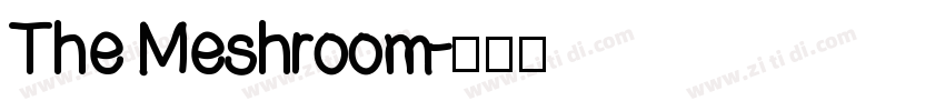 The Meshroom字体转换